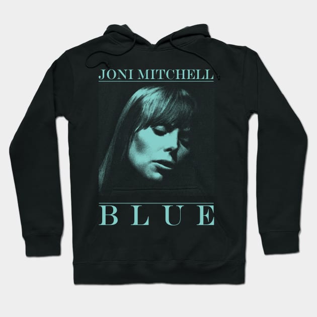 Joni Blue Hoodie by Princess Bones Artwork